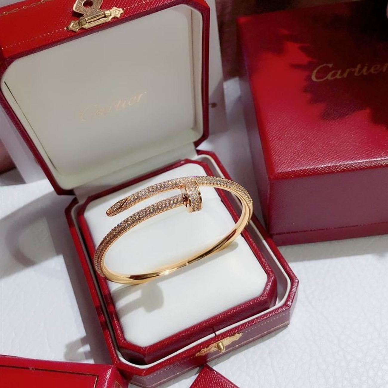 Cartier Bracelet Juste Un Clou Bracelet 18k Rose Gold (5) - newkick.vip